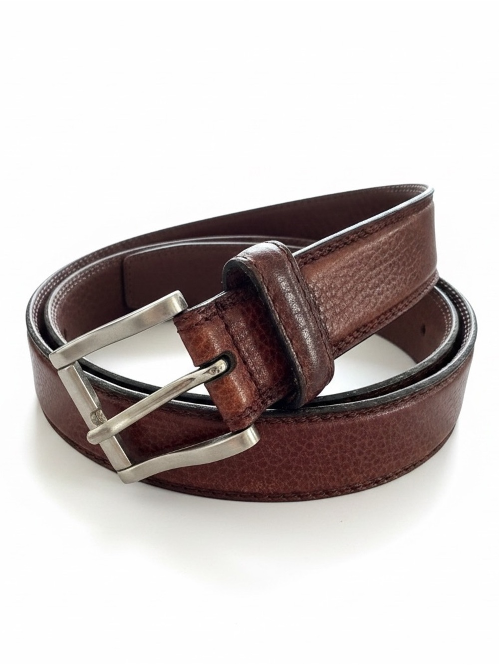 Carmina's timeless, classic plain dress belt size 40